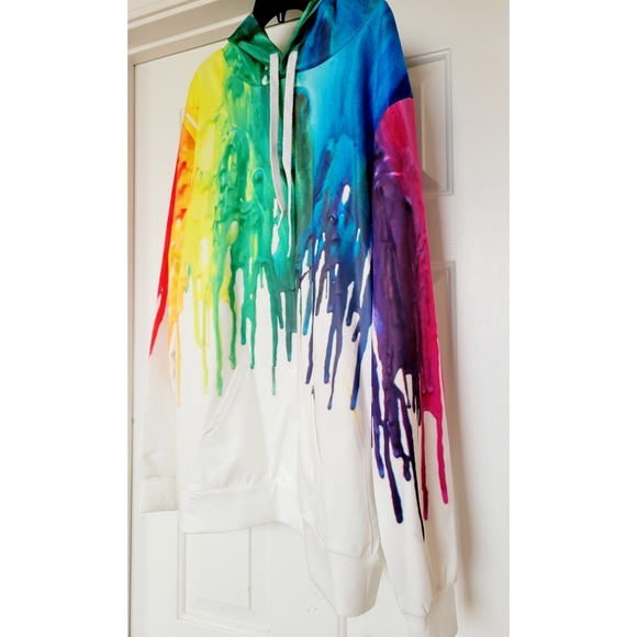 Paint Drip Hoodie - Picture 2 of 5